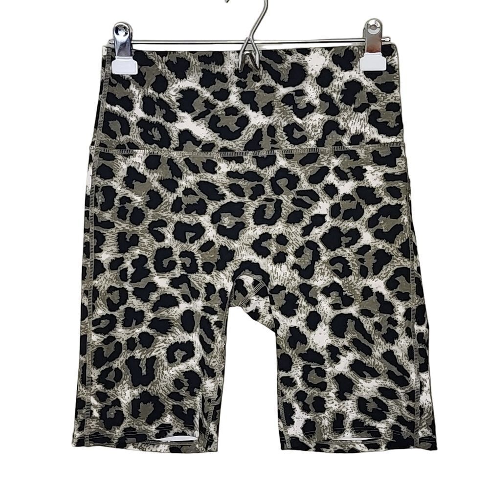 Zenana‎ Animal Print Compression Athletic Shorts Size X-Large